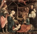 Adoración del Niño con los Santos 1460 Renacimiento Filippo Lippi